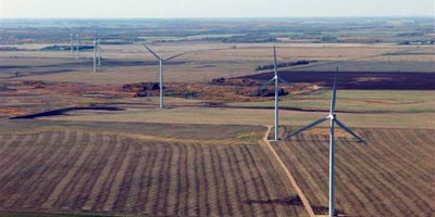 wind turbines